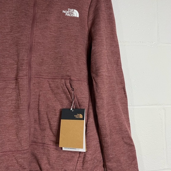 The north face NWT fleece zip up hoodie small - Picture 2 of 4